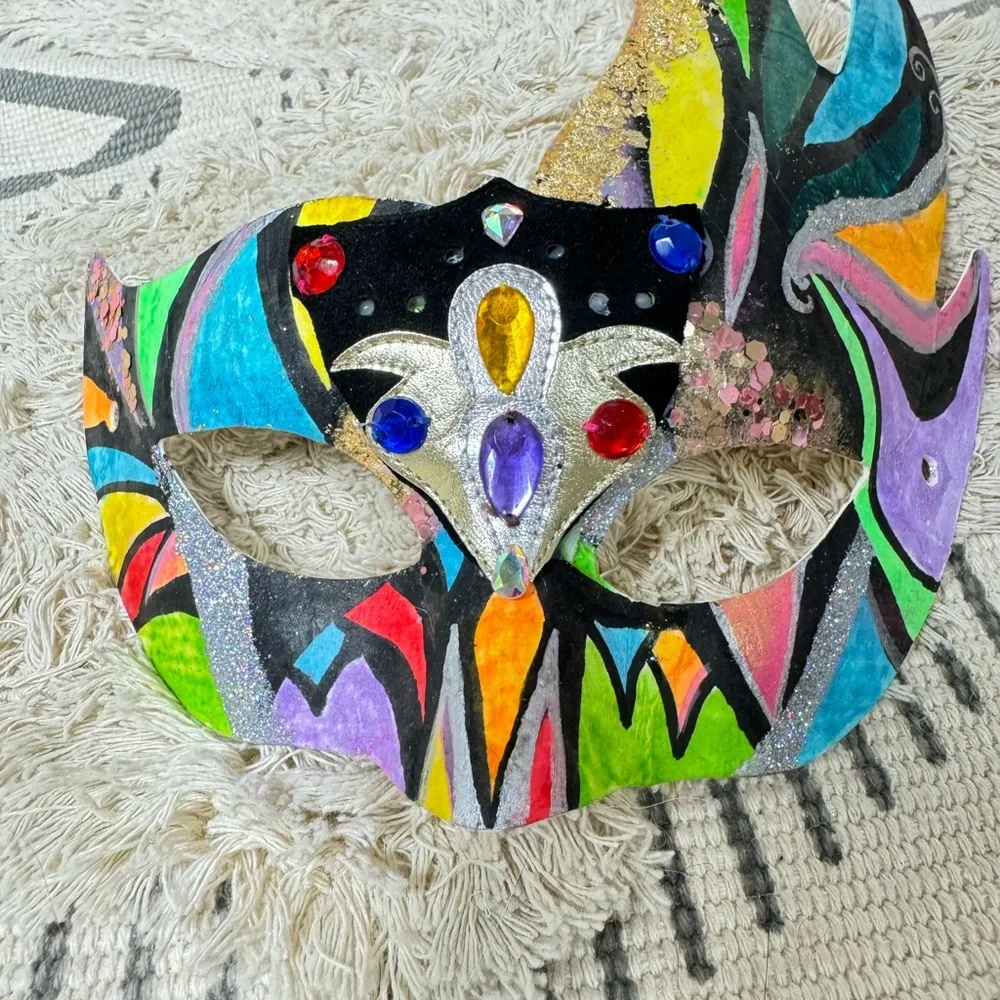 Hand made masquerade mask!